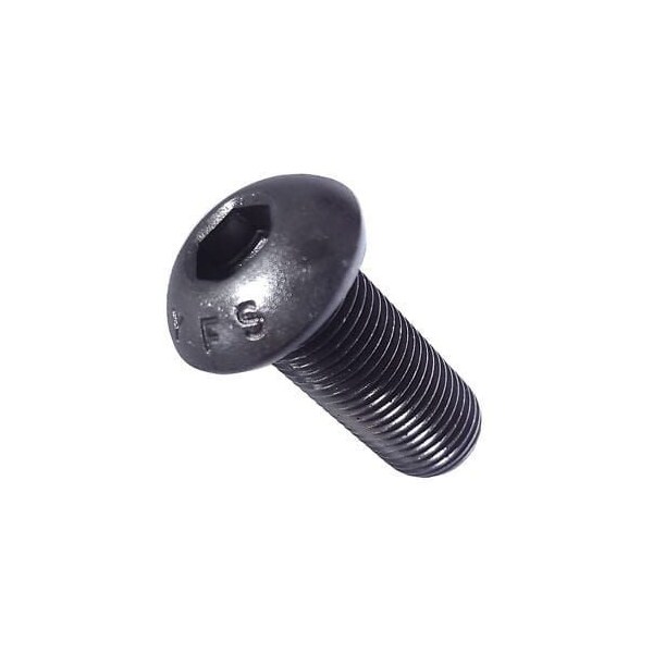 Newport Fasteners 5/16"-24 Socket Head Cap Screw, Button-Head, Black Oxide Alloy Steel, 1-1/2 in Length, 800 PK 759768-800 - main